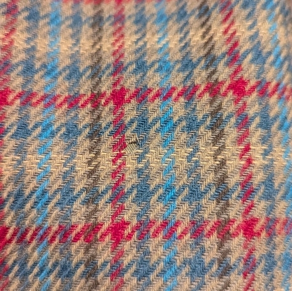 Vintage Pendleton Colourful  Herringbone Wool Blazer - tiny hole - Picture 5 of 7
